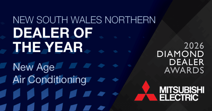 NSW Northern Mitubishi Electric Dealer of the Year 2026